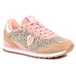 Sneakers PEPE JEANS - Belle Leopard PGS30418 Camel 855
