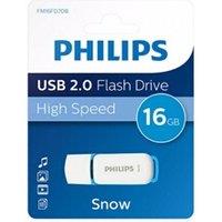 Philips FM16FD70B clé USB flash 16 Go USB Type-A 2.0 Bleu, Blanc