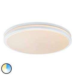 Plafonnier LED Arnim blanc, forme ronde - Lampenwelt.com