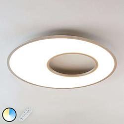 Plafonnier LED Durun, dimmable, CCT, rond, 80 cm - Lampenwelt.com