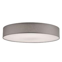 Plafonnier LED Luno dimmable, gris clair - Hufnagel