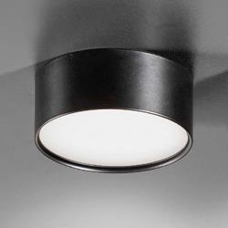 Plafonnier LED Mine simple, noir 14cm - Ailati