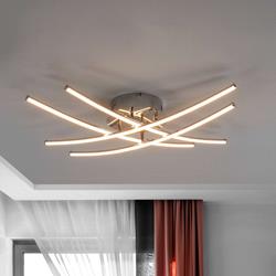 Plafonnier LED Yael pour la cuisine et le salon - Lindby