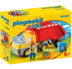 Playmobil 1.2.3 - Camion benne - 70126