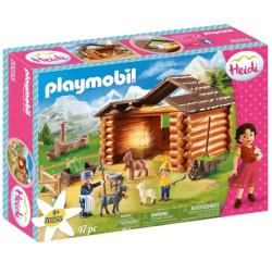 Playmobil Heidi - Peter avec étable de chèvres - 70255