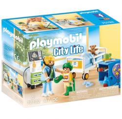 Playmobil L'hôpital - Chambre d'hôpital pour enfant - 70192
