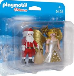 Playmobil La magie de Noël - duo Père Noël et ange - 9498