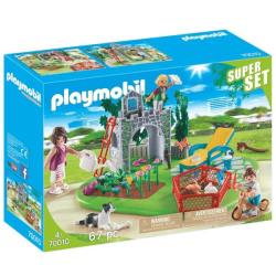 Playmobil La Maison Moderne - SuperSet Famille et jardin - 70010