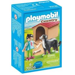 Playmobil La pension des animaux - Enfant avec chien - 70136