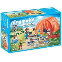Playmobil Le camping - Tente et campeurs - 70089