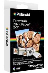 Papier photo instantané Polaroid Zink 2x3 Papier pour appareil photo numérique & imprimante Polaroid - Twin (2