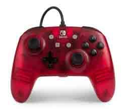 Manette Nintendo Switch filaire PowerA Rouge