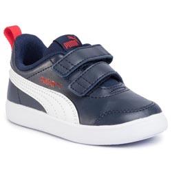 Sneakers PUMA - Courtflex V2 V Inf 371544 01 Peacoart/High Risk Red