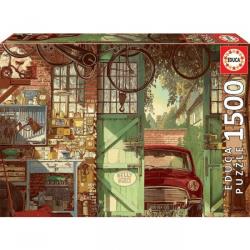 Puzzle 1500 pièces - Old Garage, Arly Jones - Educa