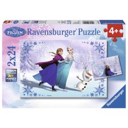 Puzzle 2X24 pièces Reine des neiges - Ravensburger