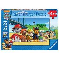 Ravensburger - Puzzles 2x24 pièces - Chiens héroiques - Pat'Patrouille