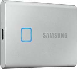 Disque SSD externe Samsung Portable T7 Touch 500Go Silver