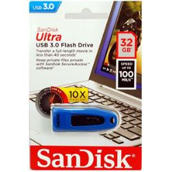 Clé USB Sandisk Ultra USB 3.0 32Go/ Bleu