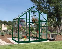Serre de jardin polycarbonate harmony vert 126p x 185l x 208h cm - PALRAM