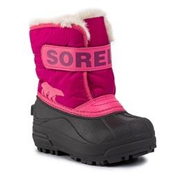 Bottes de neige SOREL - Childrens Snow Commander NC1960 Tropic Pink/Deep Blush 652