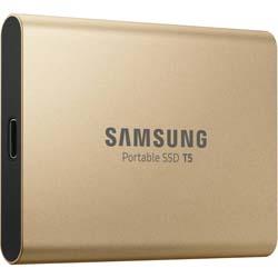 Disque SSD externe Samsung Portable SSD T5 500Go Or