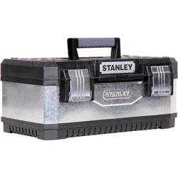 Boîte à outils bi-matière galvanisée Stanley - L x l x h - 500 x 300 x 225 mm