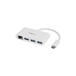 carte reseau sans fil Hub USB 3.0 3 ports avec Gigabit Ethernet Startech