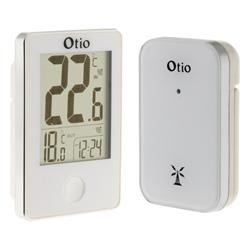 Thermomètre OTIO Intérieur Extérieur Sans Fil Blanc