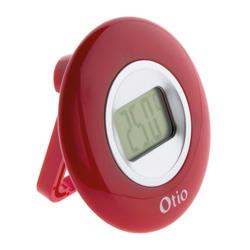 Thermomètre OTIO Intérieur à Ecran LCD Rouge