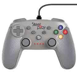 Manette Nintendo Switch filaire Steelplay Classic Edition Gris