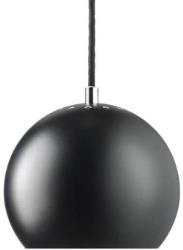 Suspension boule en métal noir mat 18cm Ball - Frandsen