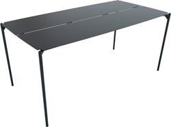 Table à manger 160x80 cm noire Novo - Aytm