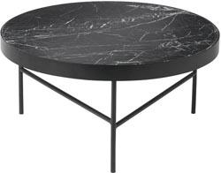 Table basse en marbre noir 70,5 cm - Ferm Living