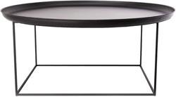 Table basse noire 90 cm Duke - Norr11