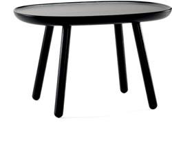 Table d'appoint noire 61cm Naïve - Emko