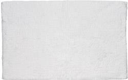 KELA - Tapis de bain coton Ladessa Uni Blanc - 50 x 80 cm - 22470