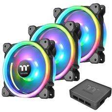 Thermaltake Riing Trio 12 LED RGB Radiator Fan TT Premium Edition Ventilateur pour boitier PC