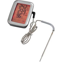 Thermomètre de cuisine numérique Sunartis ME216 surveillance de la température à coeur, capteur filaire, arrêt automatique, alarme