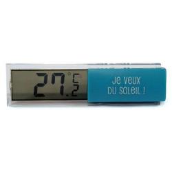 Thermomètre Digital d'Intérieur - Bleu