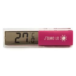 Thermomètre Digital d'Intérieur - Fushia