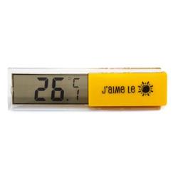 Thermomètre Digital d'Intérieur - Jaune