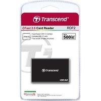 Transcend CFast 2.0 USB3.0 lecteur de carte mémoire Noir