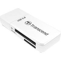 Transcend TS-RDF5W lecteur de carte mémoire Blanc USB 3.0