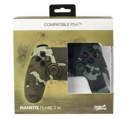 Manette Under Control Manette PS4 Filaire Camouflage