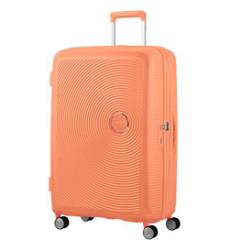 Valise rigide extensible Soundbox 4R 77 cm Orange American Tourister