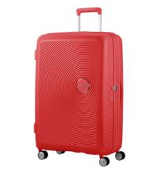 Valise rigide extensible Soundbox 4R 77 cm Rouge American Tourister 88474/1226