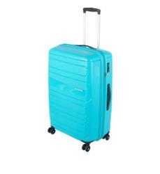 Valise rigide extensible Sunside 4R 77 cm Bleu American Tourister