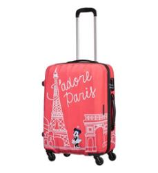 Valise rigide Take Me Away Minnie Paris Disney Legends 4R 65 cm Rouge American Tourister