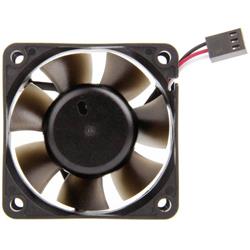 Ventilateur pour boîtier PC NoiseBlocker BlackSilent Pro PR-1 noir (l x h x p) 60 x 60 x 25 mm