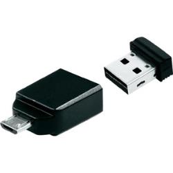 Clé USB VERBATIM Store 'n'Go Nano 16Go + avec adaptateur MicroUSB
